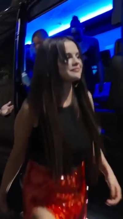 Arriving at Rema's concert
