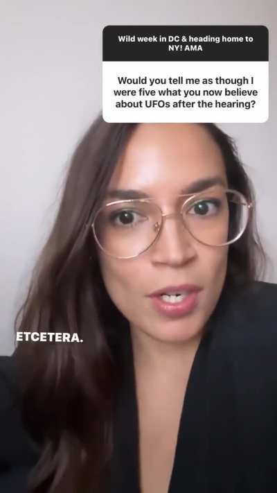 Would love to hear her thoughts