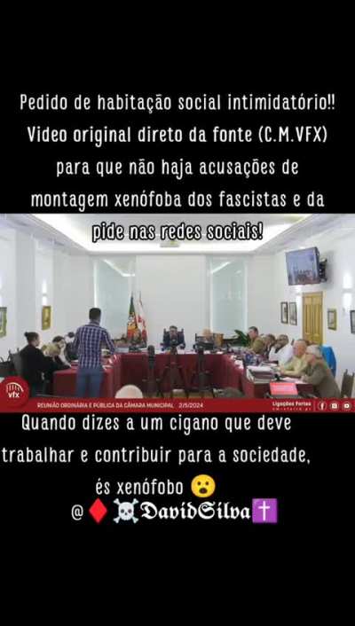 Presidente da C.M. de Vila Franca de Xira acusado de xenofobia ap&oacute;s sugerir a cidad&atilde;o que trabalhe para melhorar as suas condi&ccedil;&otilde;es de vida