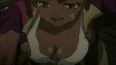 Miyuki from [Basquash] Episode 1 scenes