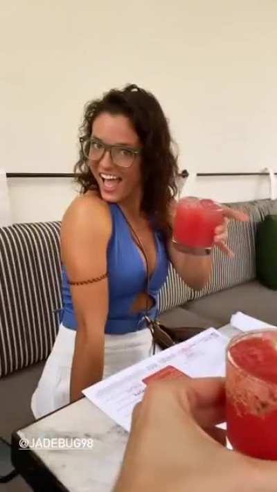 Having a drank