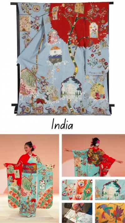213 Customized National Kimonos in honor of Olympics