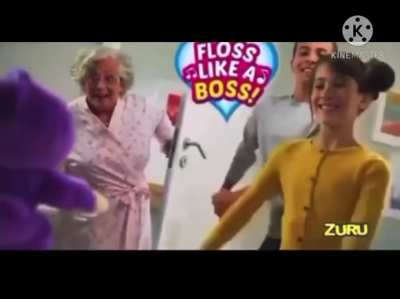 Flossing like a boss