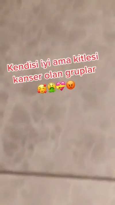 kendisi iyi ama kitlesi kanser gruplar.
