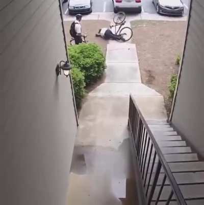 A rough start to the day