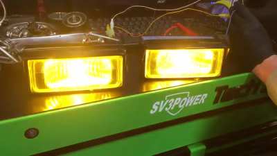 Figured I’d show the fog lights in action