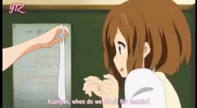 No snacks for Yui