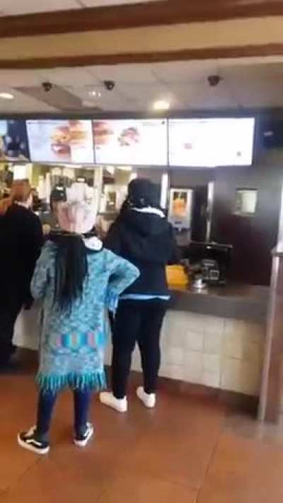 Screaming Karen Taken Out Of McDonald's By Police