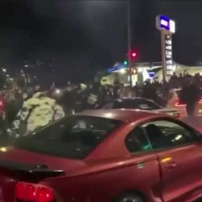 Crash. Brawl. Shootout. Looks like something out of Fast &amp;amp; Furious.