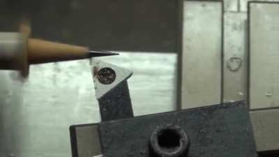 Sharpening a pencil