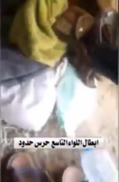 Yemeni soldier greets two houthis before shooting them
