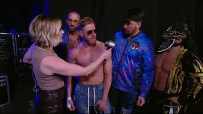 One year ago last night, Trent Beretta said: "All witches are barred from ringside!"