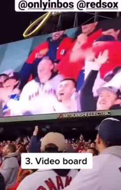 Redsox Fans and a Baby