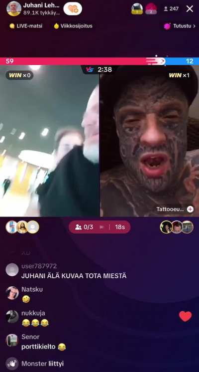 Juhani kuvaa lapsia ostoskeskukses ja vartija hy&ouml;kk&auml;&auml; p&auml;&auml;lle 🫡