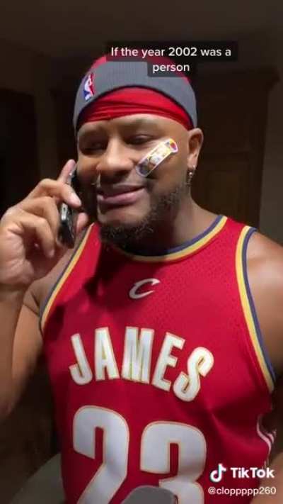 If the year 2002 was a person