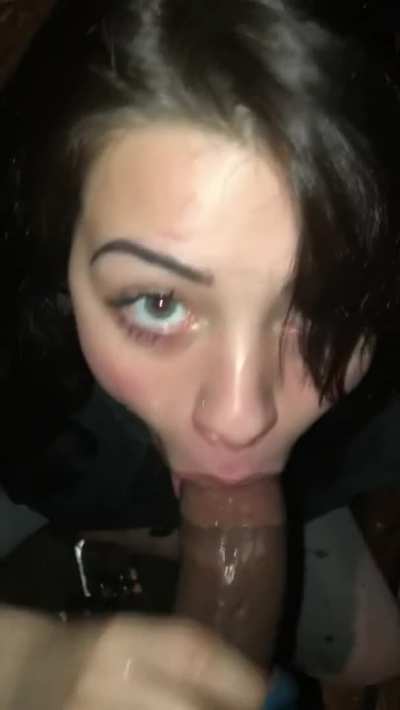 Cute Girl Swallow BBC Cum