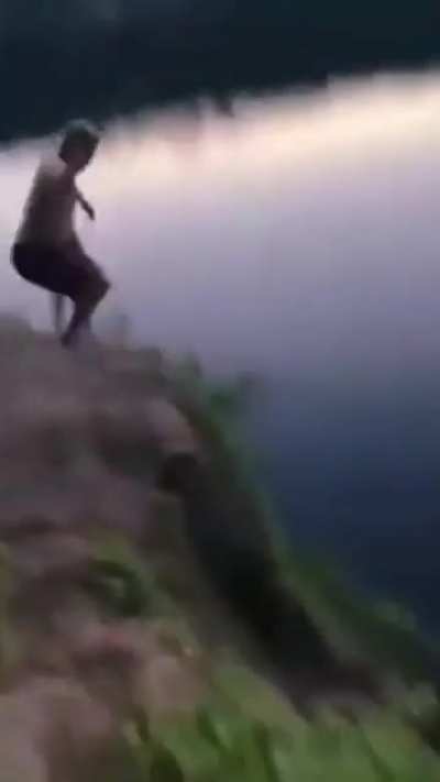 cliff diving tip: don&rsquo;t hit a rock