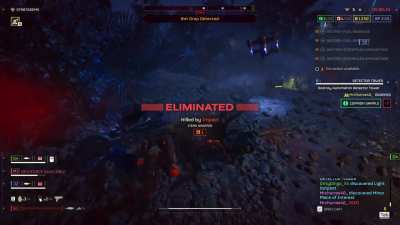 "Aim for the bushes?"