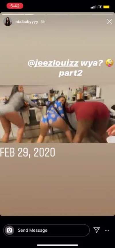 She The One In The Blue PJ