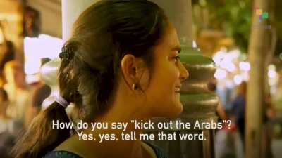 Abby Martin interviews lsraeli civilians about Palestinians: "There's only one way. I would carpet bomb them."