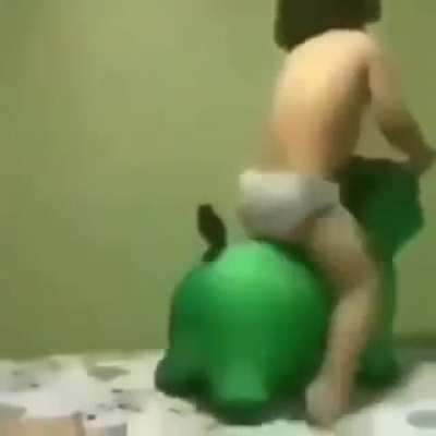 Falling toddler