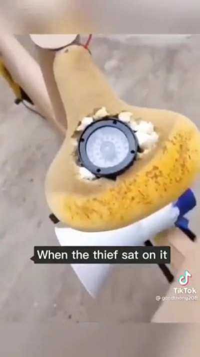High security system for bicycles...
