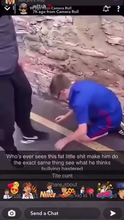 School bullying at its worst.