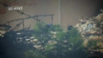 [Day 278][10.7.2024] A footage shows an Israeli soldier being shot by a Hamas sniper using the "Ghoul" .50 BMG 12.7mm Sniper Rifle.