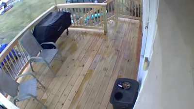 Slippery porch