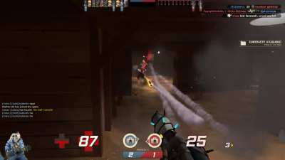 One does not simply airblast 1 rocket