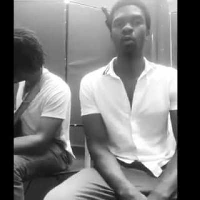 This dude's whistlng skills are so off the chart, even the guitar player can't make sense of it.