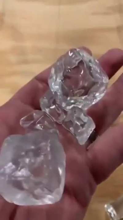 Prop ice used in movies