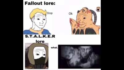 Remastered version of the &ldquo;Fallout Lore v STALKER lore&rdquo; that has been haunting me for months