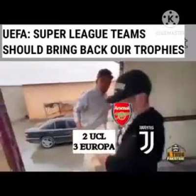 UEFA🗣️: "Super League teams should bring back our trophies as punishment" Scenes: