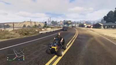 Instant karma!