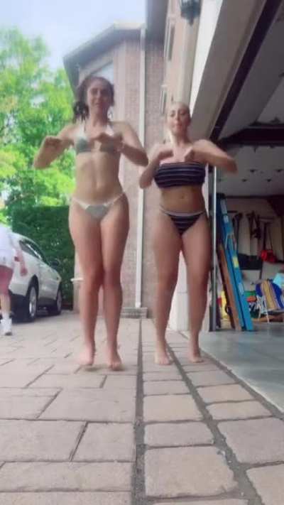 She needs to turn around more often