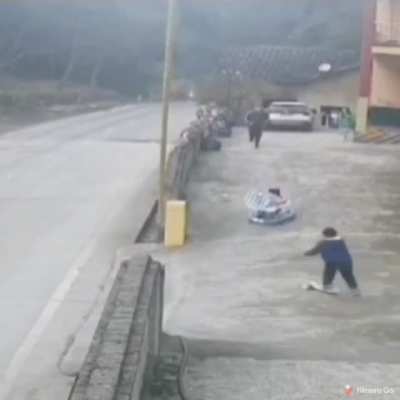 Seconds away from disaster