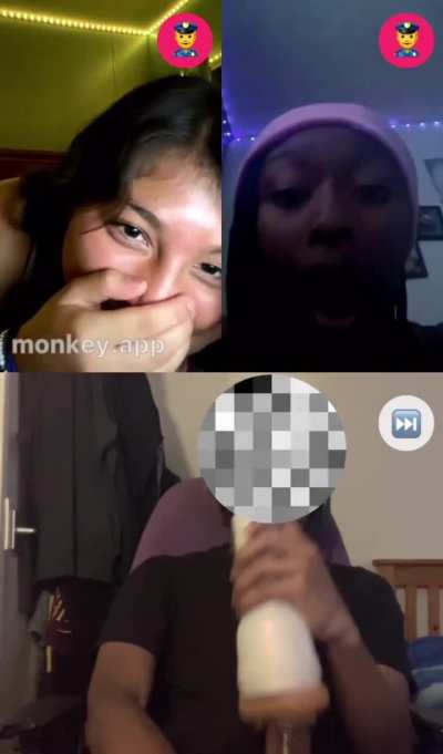 She Was Drooling 💀😂(Mo<wbr>nkey App)
