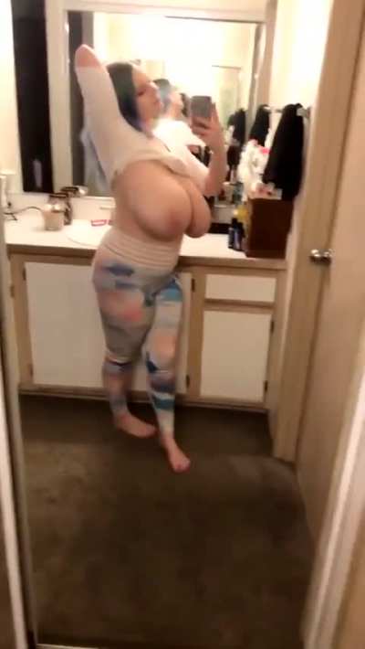 Peek a boob