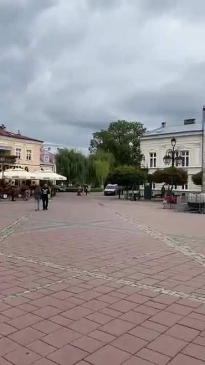 Today's Konfederacja party action "Stop the Ukrainianisation of Poland" in Sanok - Poland :)