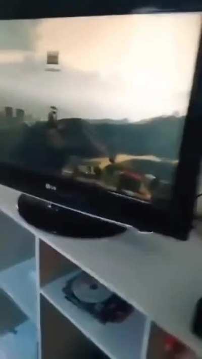 he took the plane