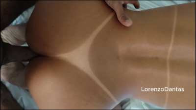 &spades;️NAUGHTY HOTWIFE🔥 WITH HOT TANNED LINES WANTED HER ASS👌🏿TO BE FUCKED😱, BUT SHE WANTED ME TO FUCK HER BARE🍆. I DIDN'T THINK TWICE, I FUCKED HER ASS👌🏿SO GOOD WITH MY BBC🍆👌🏿! I HAD TO GAPE HER!