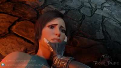 Lara’s Captured By Tifa Part 2 (The Rope Dude) [Final Fantasy 7 & Tomb Raider]