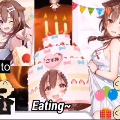 Japanese Vtuber (Korone) saying Eating Mike Tyson's Ass