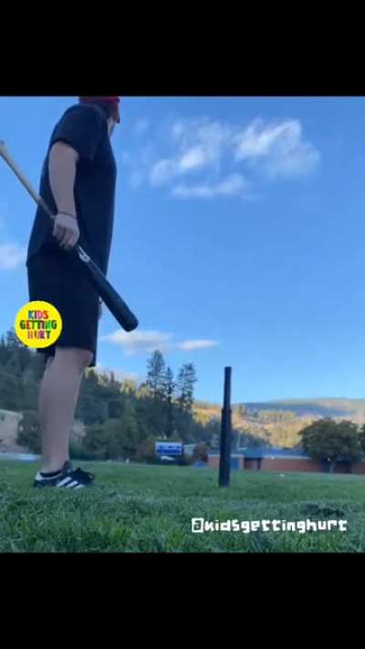 To be fair, that was a good swing. He really yakked that one out of the park.