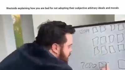 "Why no let men have buttsex 🤬"