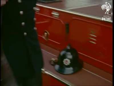 Training Firemen (Britain, 1957)