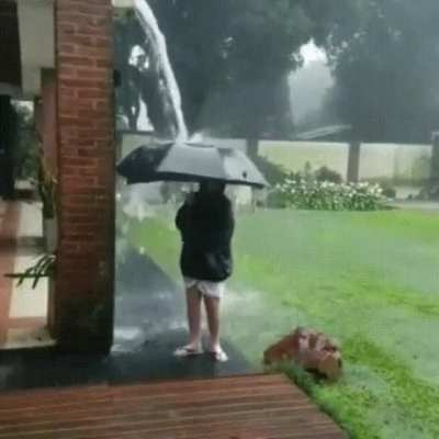 Fuck this umbrella