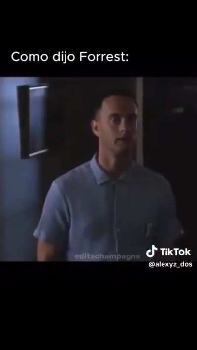Forrest ya lo sabe