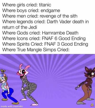 Worst death I've ever witnessed, Twerking Mangle, if you can hear this up in heaven, rest easy, friend.... 😢💔🪦💀